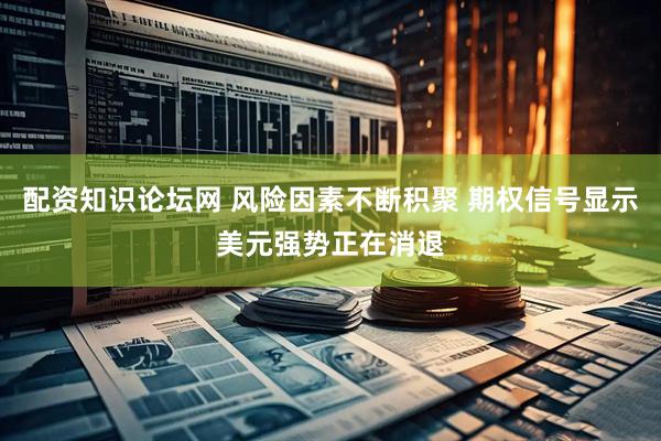 配资知识论坛网 风险因素不断积聚 期权信号显示美元强势正在消退